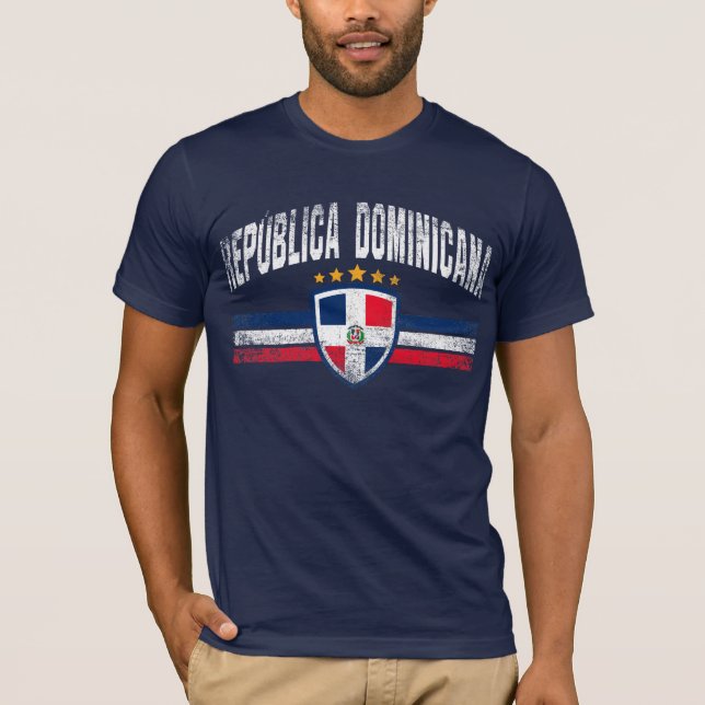 T-shirt République dominicaine (Devant)