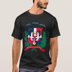 T-shirt République dominicaine Armoiries DO