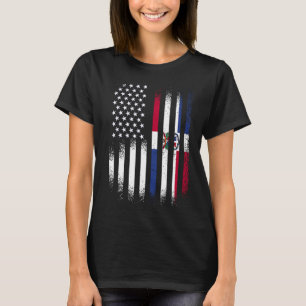 T-shirt République Dominicaine Patrimoine Hispanique Mont