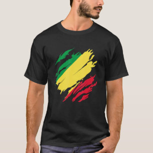 T-shirt République Drapeau Du Congo 1