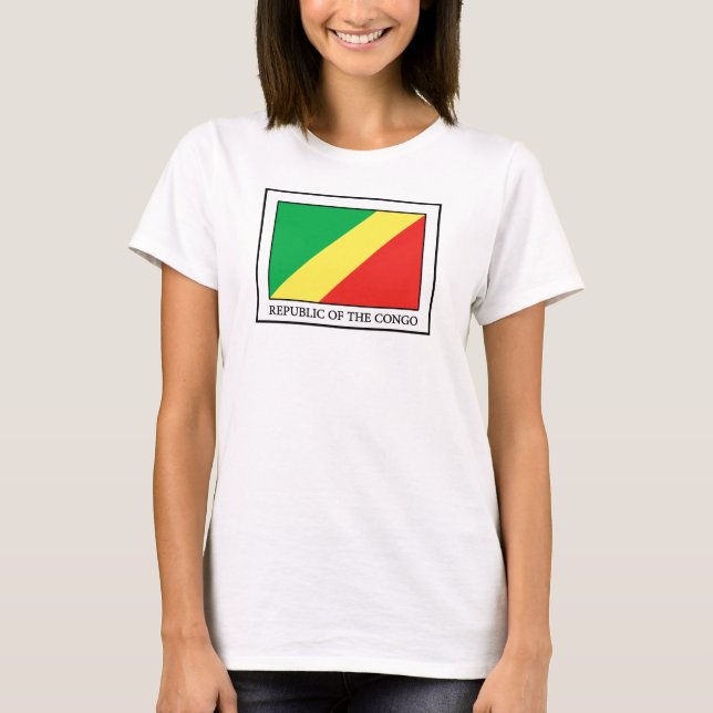 T-shirt République du Congo (Devant)