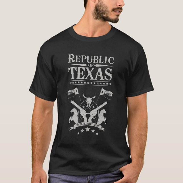 T-shirt République du Texas (Devant)