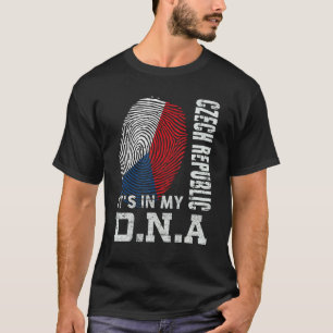T-shirt République tchèque C'est dans mon Adn République t