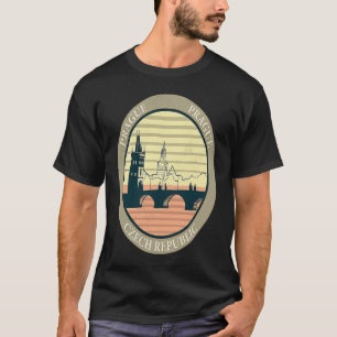 T-shirt République tchèque Lion Prague Bière tchèque