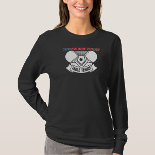 T-shirt République tchèque Tennis de table Soutenir le P