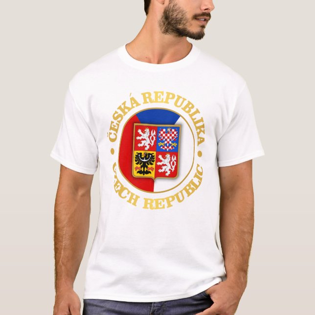T-shirt République tchèque Vêtements (Devant)