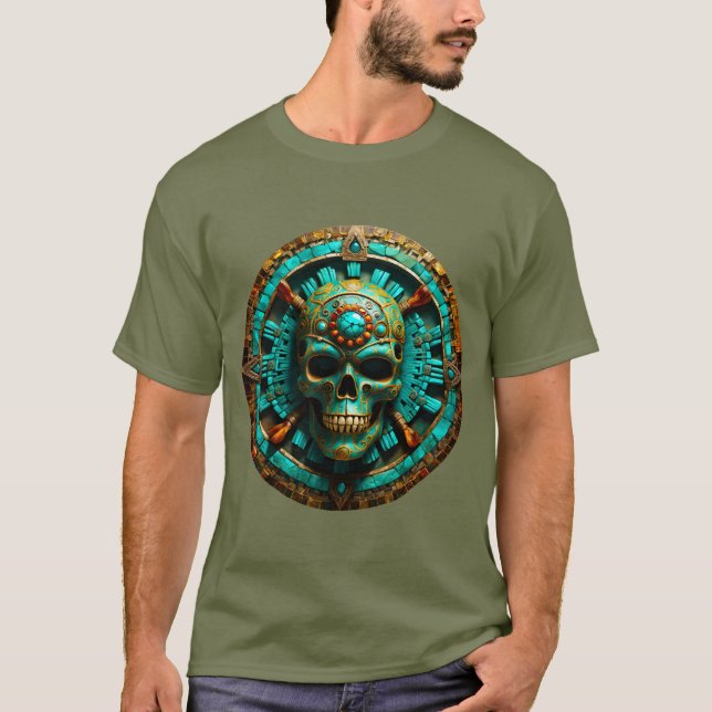T-shirt Requiem cosmique Précieux 14 rideau de douche (Devant)