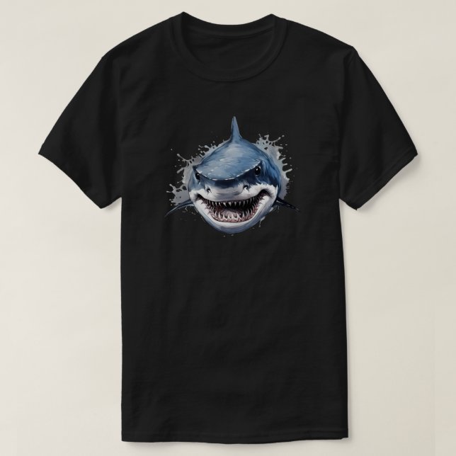 T-shirt requin (Design devant)