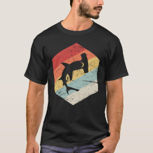 T-shirt Requin à tête de marteau rétro