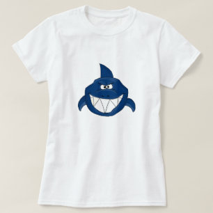 T-shirt Requin bleu