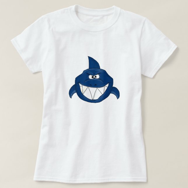 T-shirt Requin bleu (Design devant)
