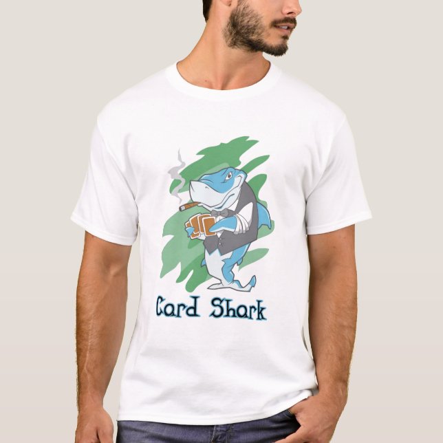 T-shirt Requin carte (Devant)