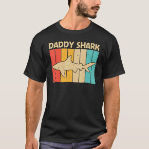 T-shirt Requin cool Pour Hommes Garçons Papa Requin Océan