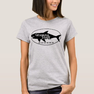 T-shirt Requin de grand-maman