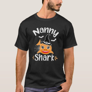 T-shirt Requin de nounou drôle d'Halloween nounou grand-mè
