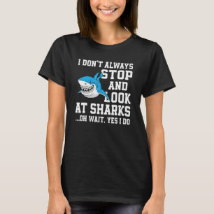 T-shirt Requin disant requins Aimer animal marin
