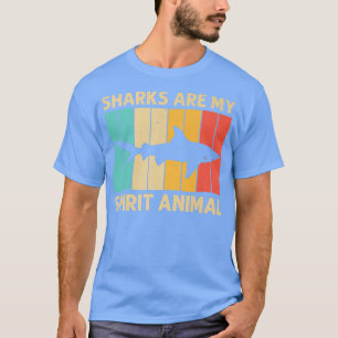 T-shirt Requin Drôle Pour Hommes Femmes Tigre À Tête De Ma