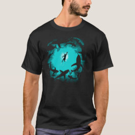 T-shirt Requin du monde de mer