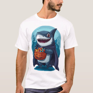 T-shirt Requin friandises ou sort