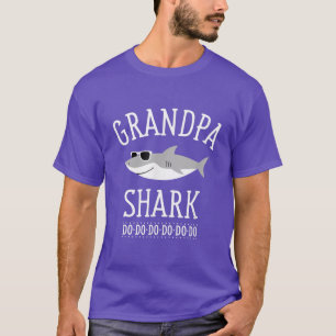 T-shirt requin grand-père mâle