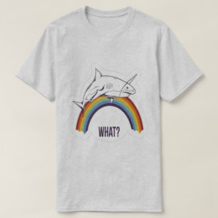 T-shirt Requin Licorne Graphique Amusant & Fantaisiste 