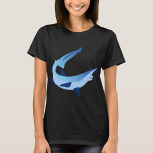 T-shirt Requin lutin – Bleu clair