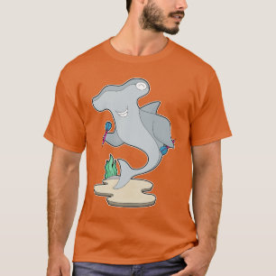 T-shirt requin marteau fléchettes fléchettes
