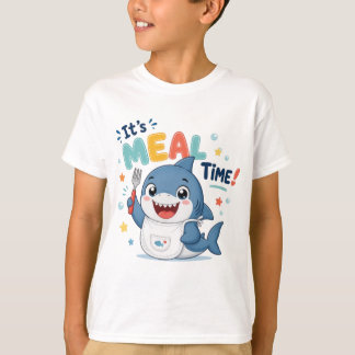 T-shirt Requin mignon C'est l'heure du repas