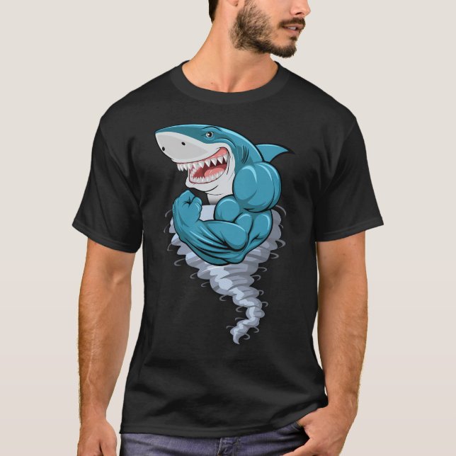 T-shirt Requin-Nado (Devant)