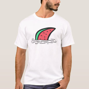 T-shirt requin pastèque