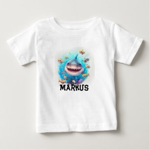 T-shirt requin personnalisé