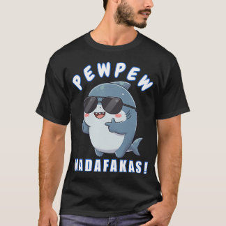 T-shirt Requin Pew Pew