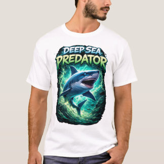 T-Shirt requin prédateur des profondeurs