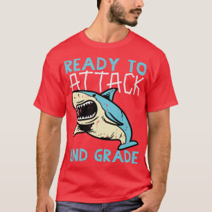 T-shirt Requin prêt à attaquer 2e année 2e première journé