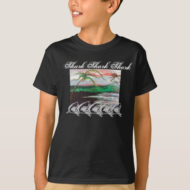 T-shirt Requin requin requin (Devant)