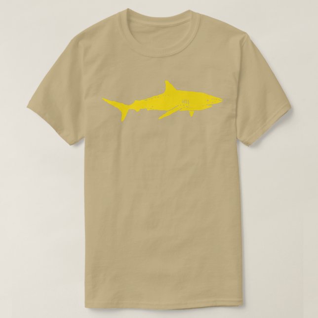T-shirt RequinRequin noir et jauneCadeauRequinRequin jaune (Design devant)