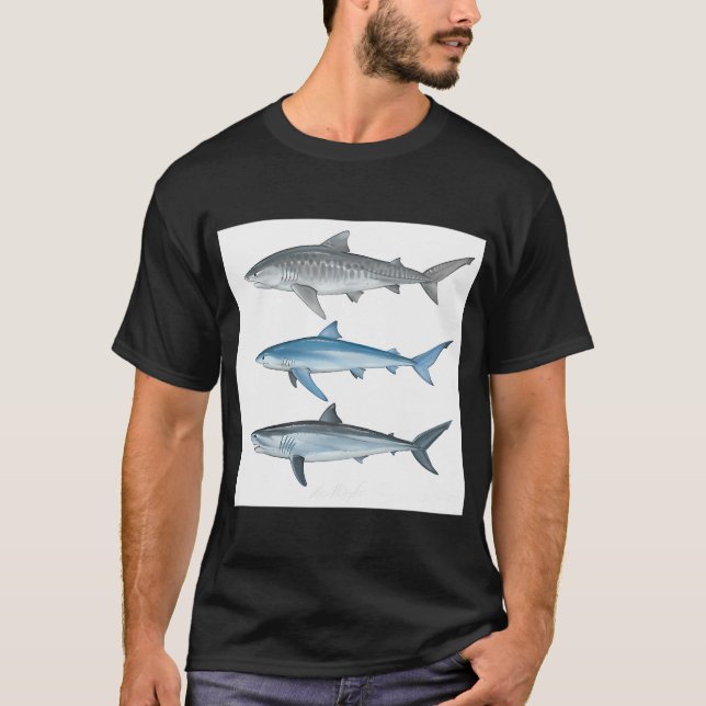 T-shirt requins (Devant)