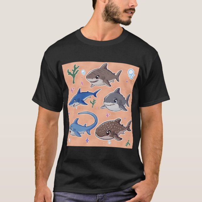 T-shirt Requins (Devant)
