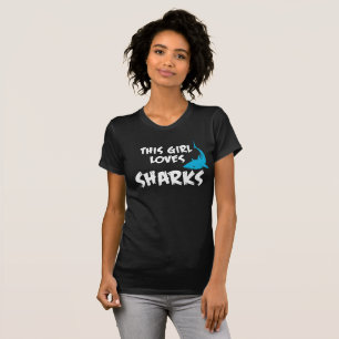 T-shirt requins pour femmes