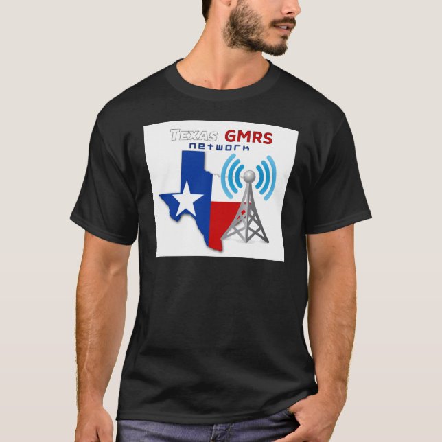 T-shirt Réseau du Texas GMRS (Devant)