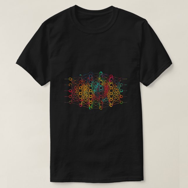 T-shirt Réseau neuronal 1 (Design devant)