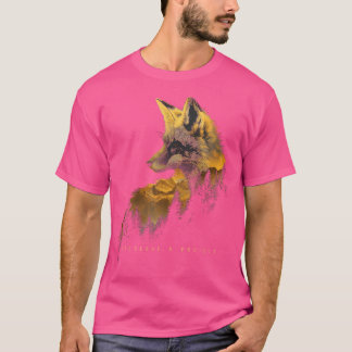 T-shirt Réserve de la forêt de Fox Randonnée Camping Natur