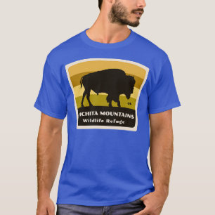 T-shirt Réserve faunique des monts Wichita Oklahoma Roamin