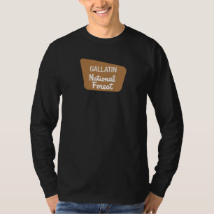T-shirt Réserve forestière de gallatine (signe)