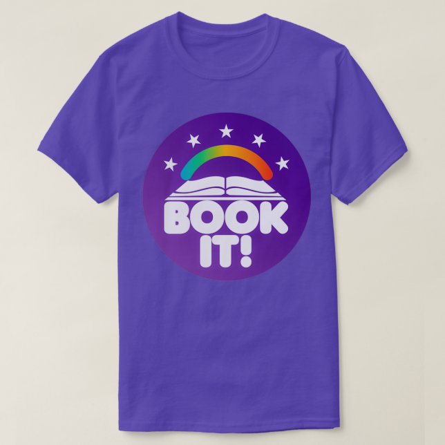T-shirt Réserver Rétro 90s Book Club (Design devant)