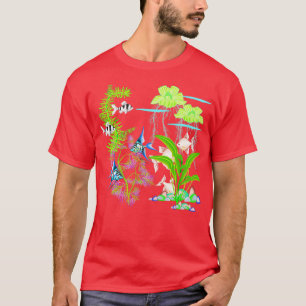 T-shirt Réservoir de poisson tropical