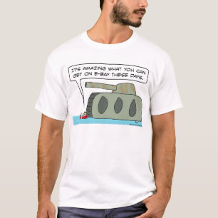 T-shirt réservoir de roi d'ebay