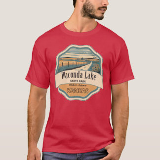 T-shirt Réservoir du lac Waconda Glen Elder