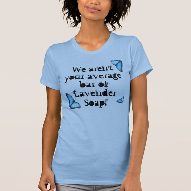 T-shirt Réservoir moyen de lavande (Devant)