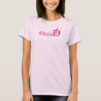 T-shirt Réservoir rose avec le logo rose